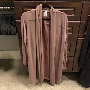 Athleta brown long super soft sweater